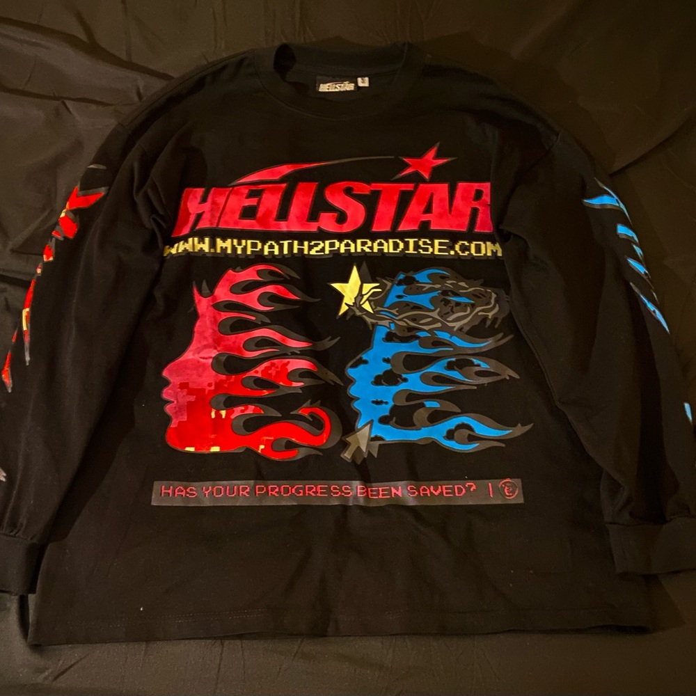 Hellstar Black Long Sleeve Tee